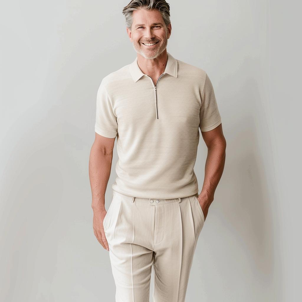 Cashmere Elegante Set - Kasjmier Polo & Broek