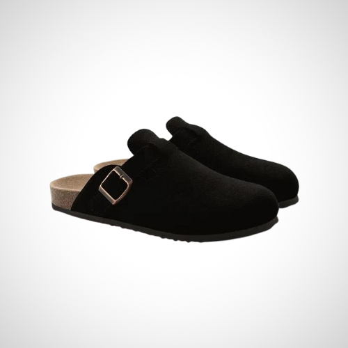 Suede Clogs