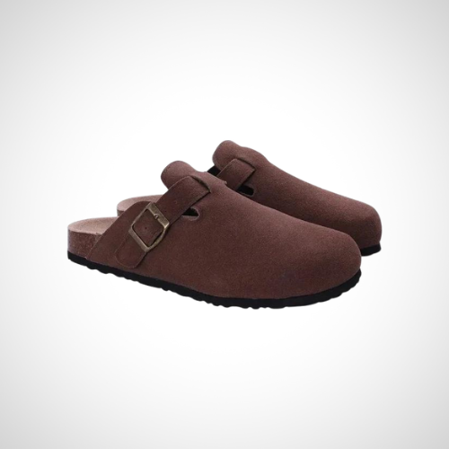 Suede Clogs